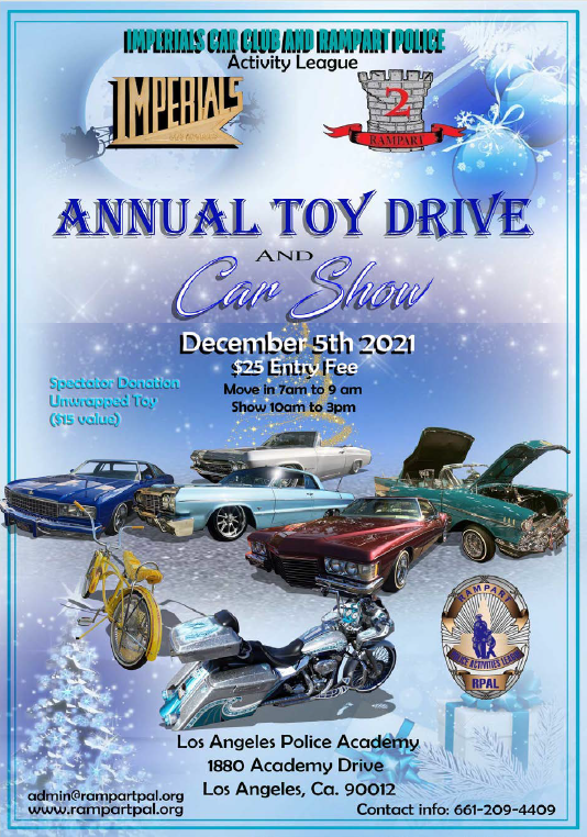 Annual Toy Drive and  Car Show