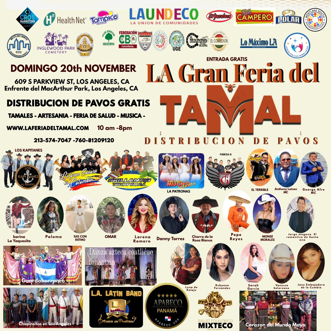 Join Us for La Gran Feria del Tamal!